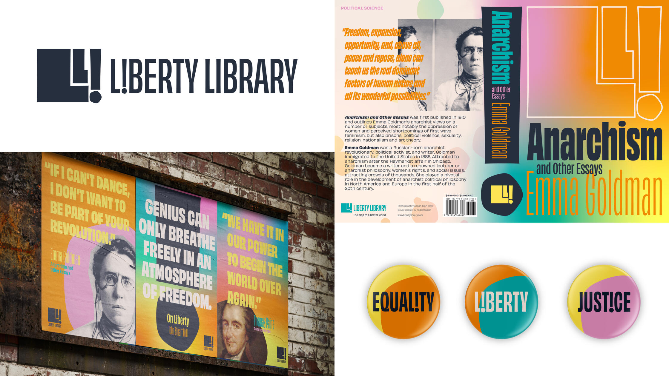 Student brand and book cover system